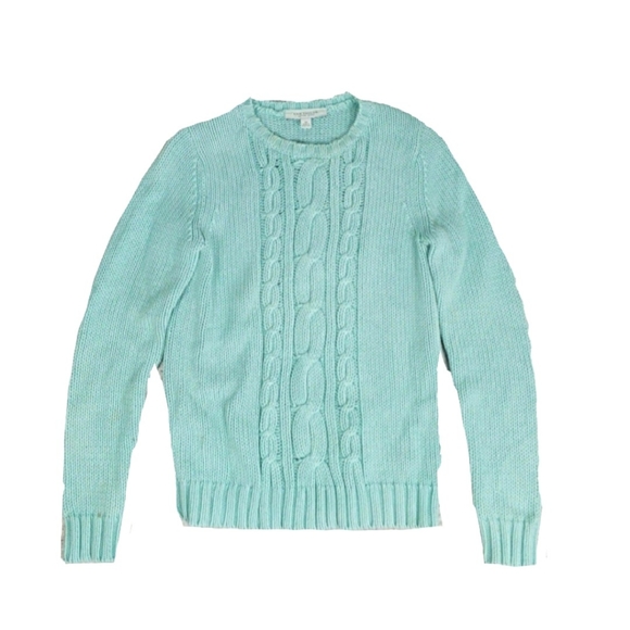 Ann Taylor Womens XS Chunky Twist Cable Pullover Sweater - Picture 4 of 8
